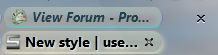TMP Close Tab button transparent