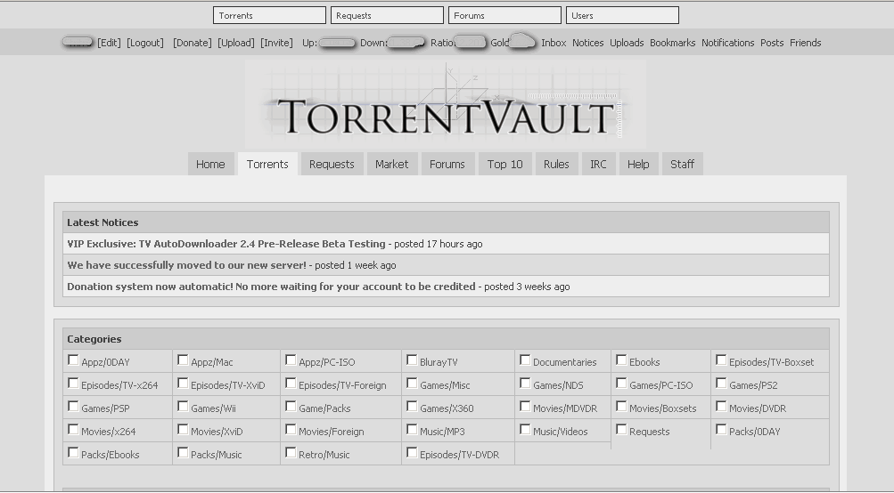 TorrentVault Light