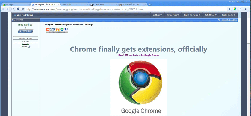WMP Refresh theme for Erodov.com v11.0 (Chrome)