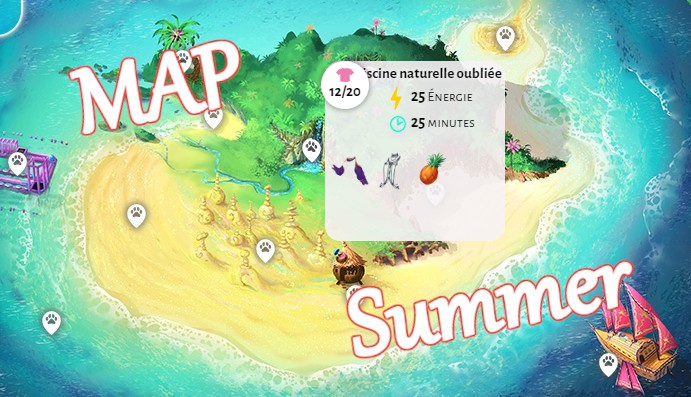 Eldarya Map Summer 2022