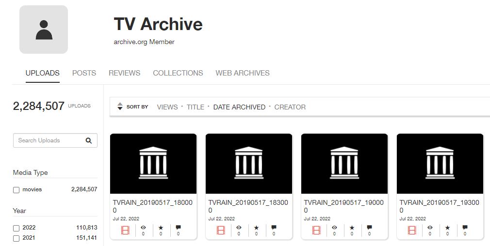 Archive.org Improvement
