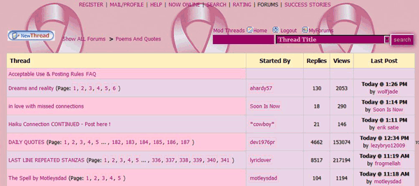 Plenty Of Fish Pink Forums