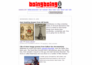 BoingBoing - slim mode