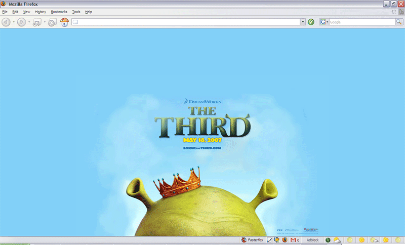About:Blank - Shrek the Third