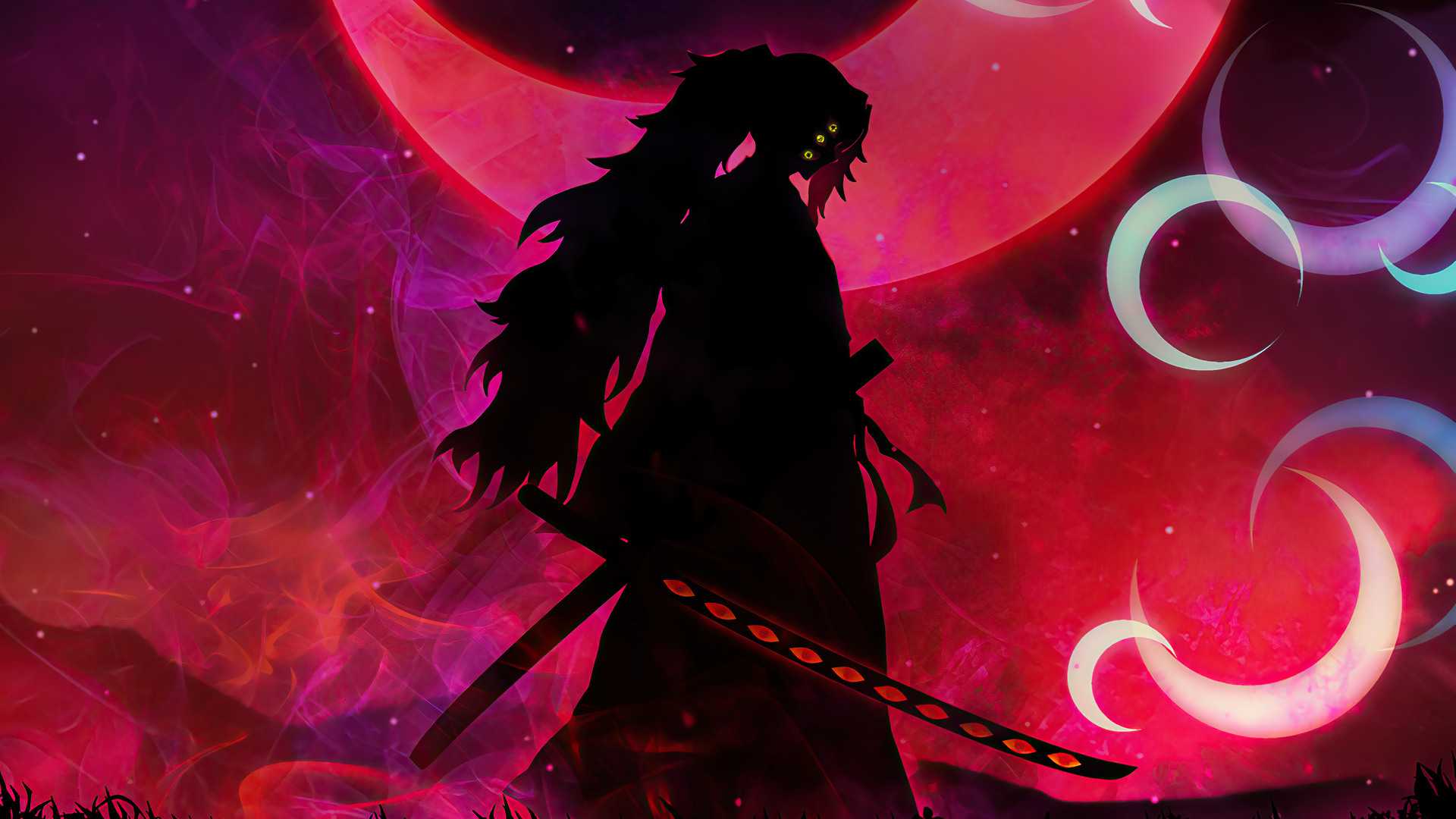 kokushibo wallpaper for youtube