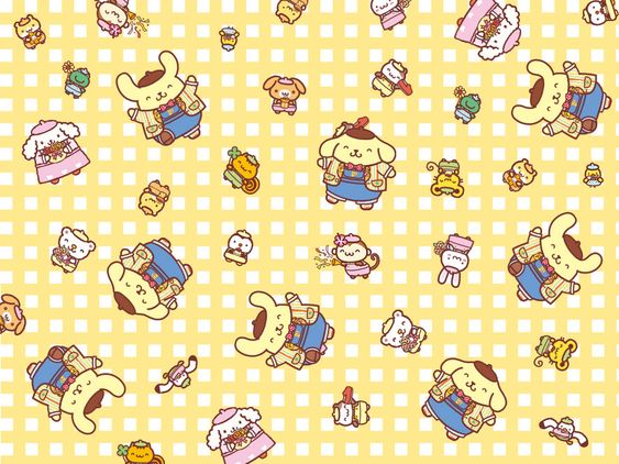 Pompompurin Youtube Backround