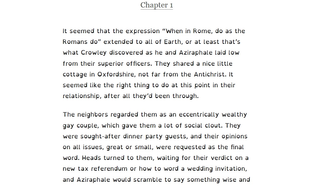 Easier Reading Ao3: Dyslexic Edition