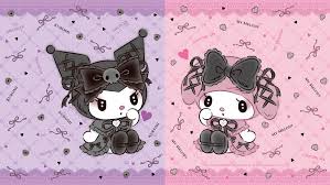 My melody and Kuromi roblox wallpaper