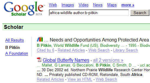 Google Scholar - add filetype icon before result