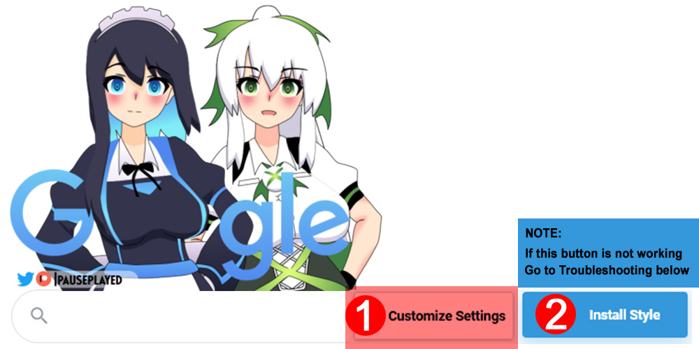 Console Waifus Google Animation repost
