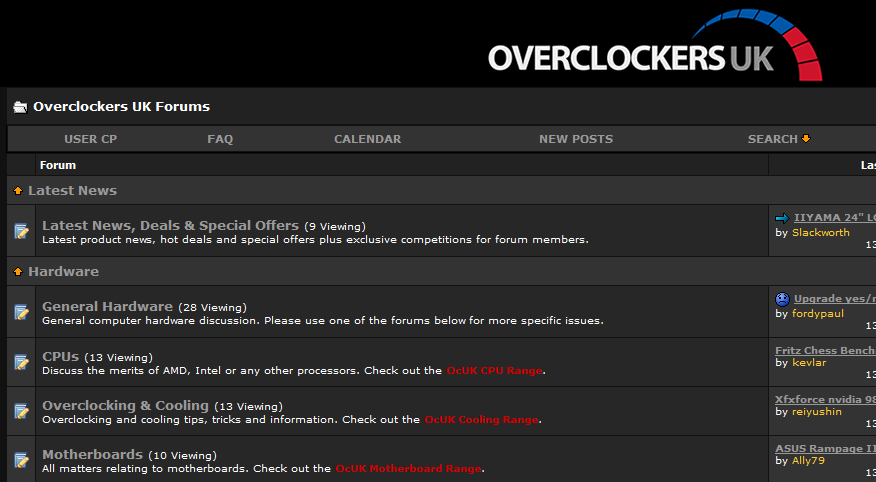Overclockers Dark  with New Logo