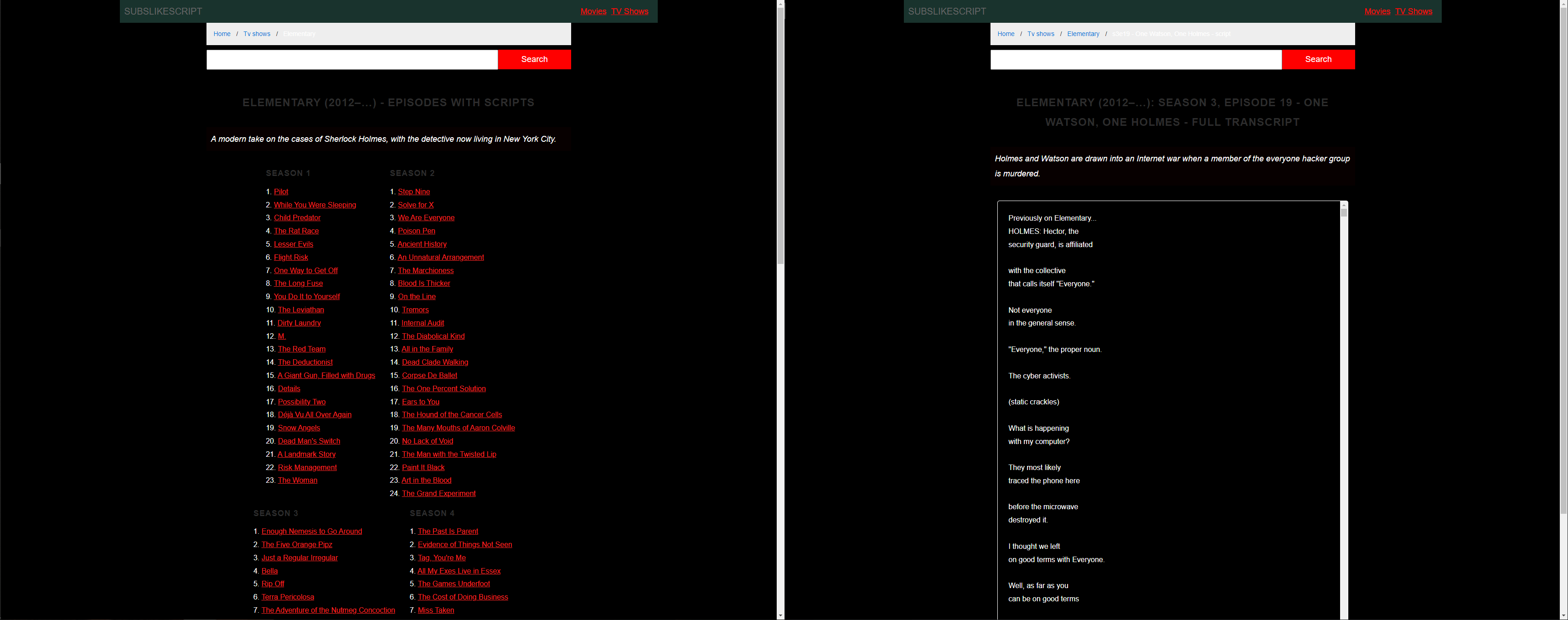 Dark Subslikescript.com