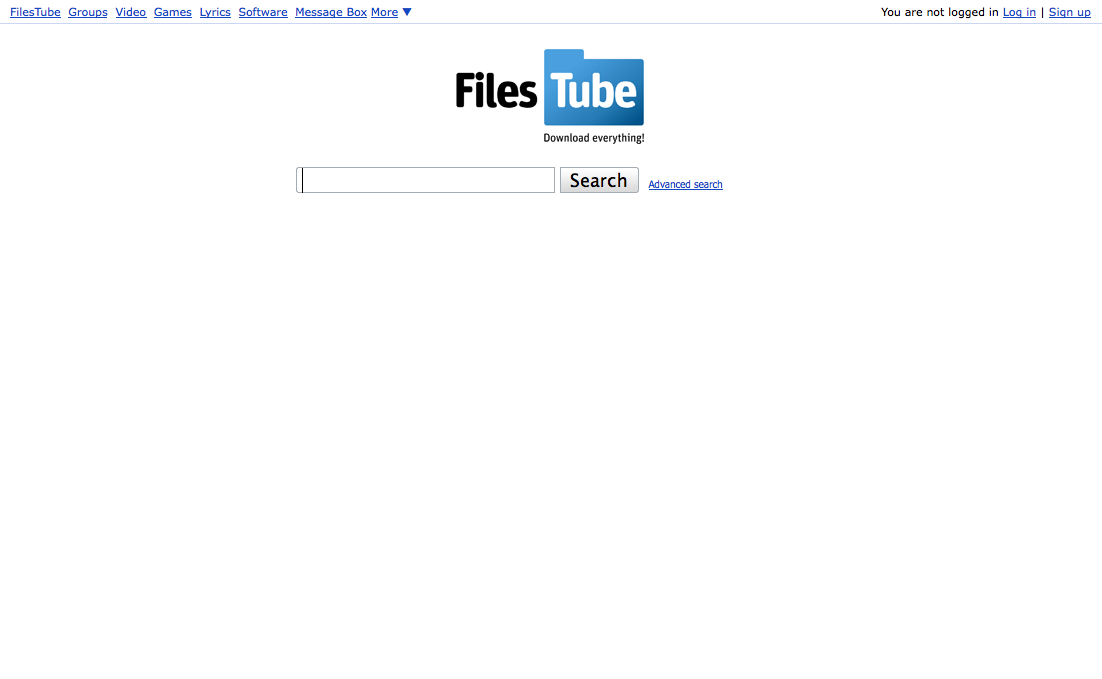 minimal filestube - remove the unnecessary