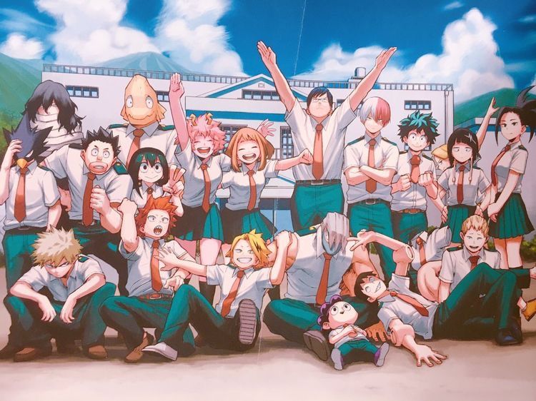 BNHA/MHA Class Photo Roblox BG <3