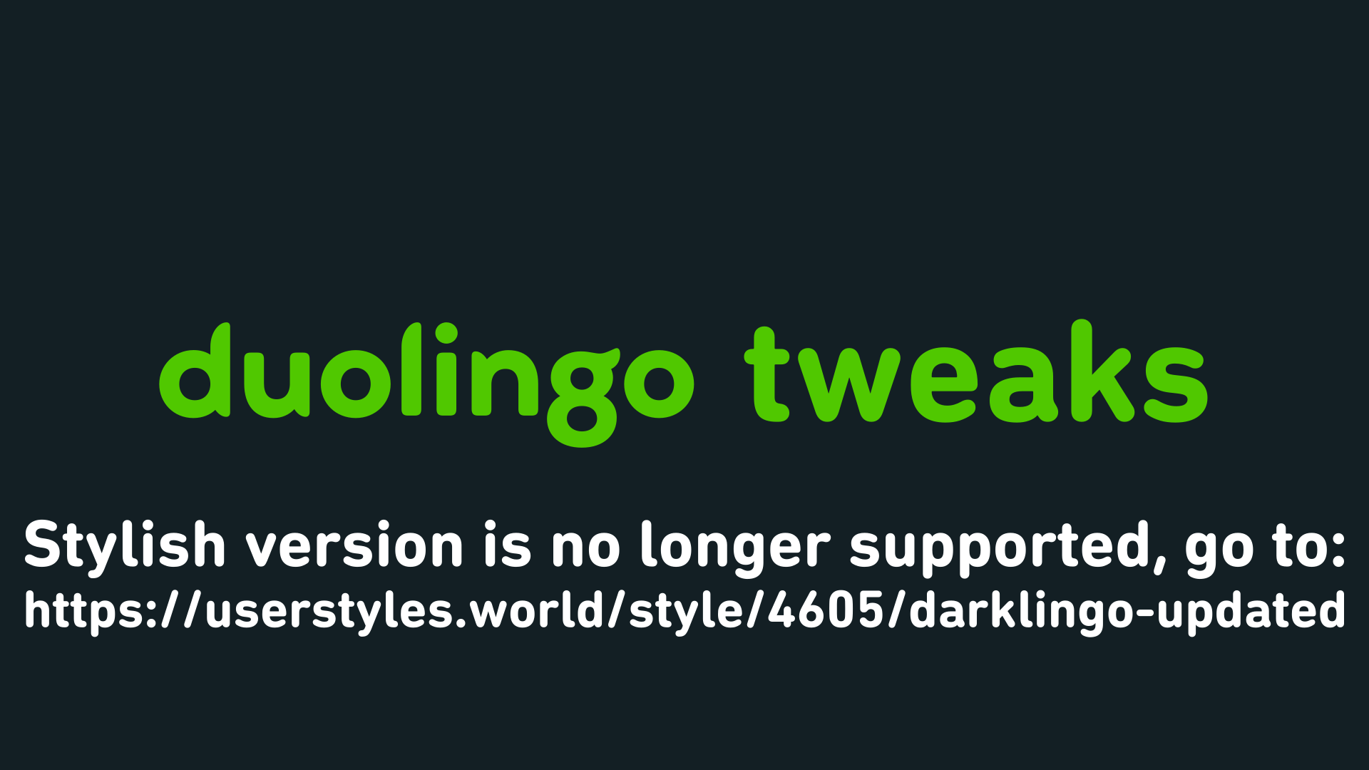 Duolingo Tweaks (READ DESCRIPTION)