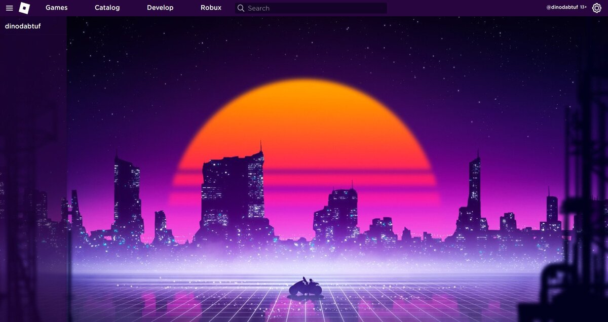 Retrowave Theme - Roblox
