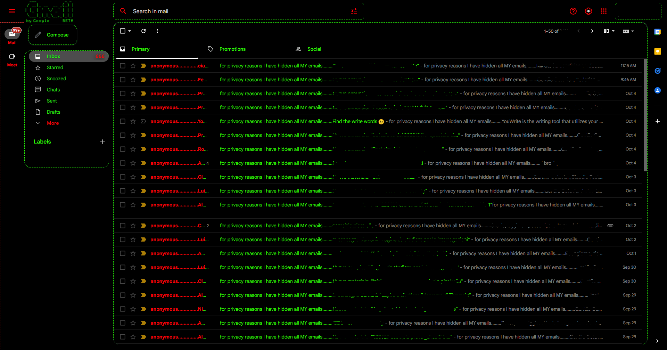 Gmail Terminal
