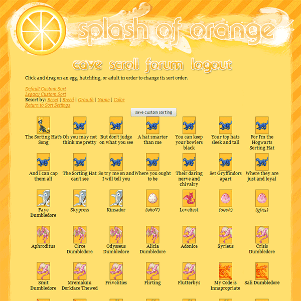 Splash of Orange