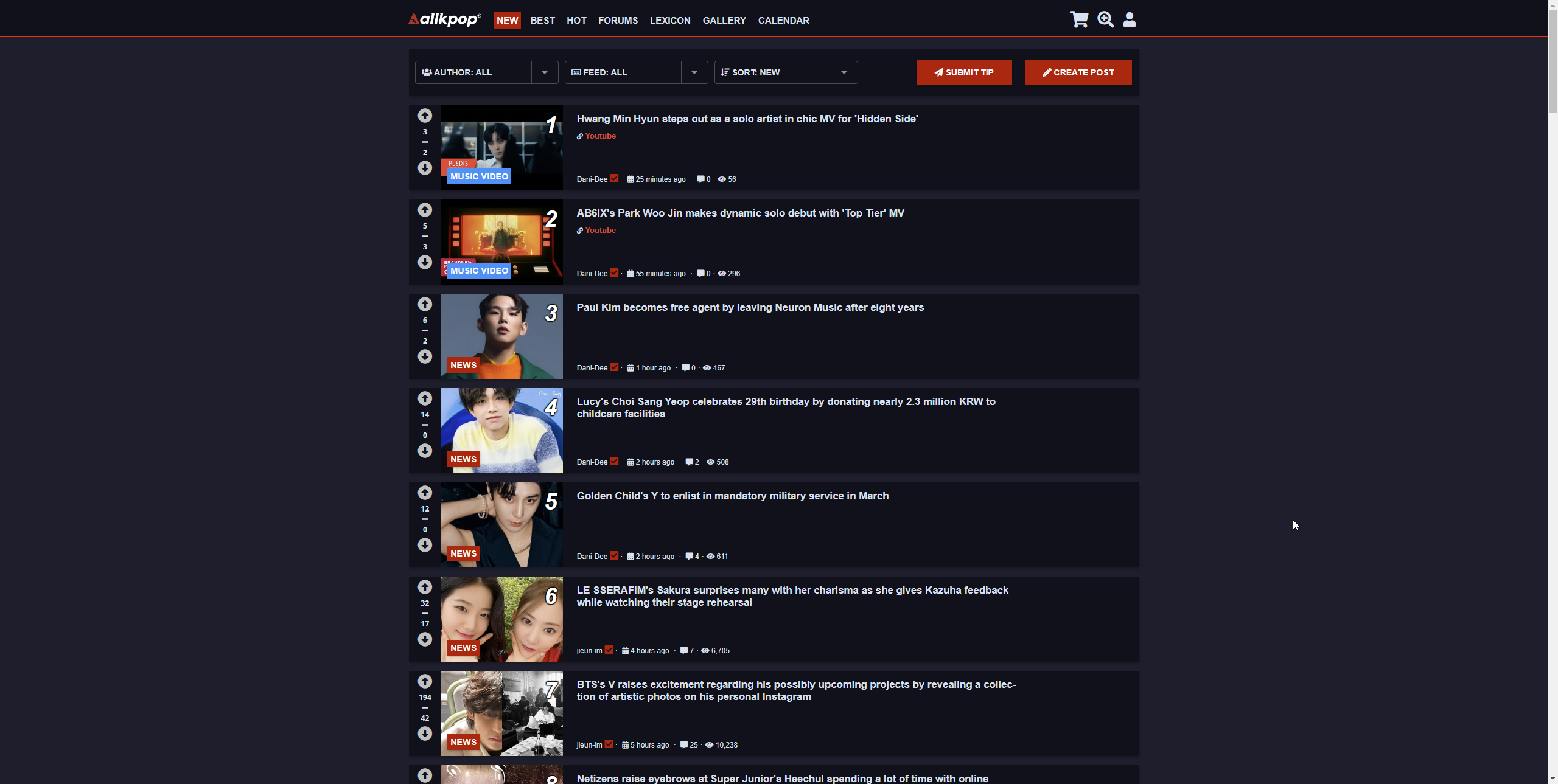 Better Allkpop 2023 - Hide Ads