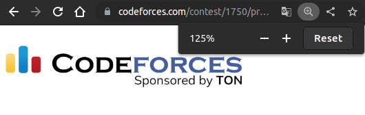 Codeforces half screen scale fit