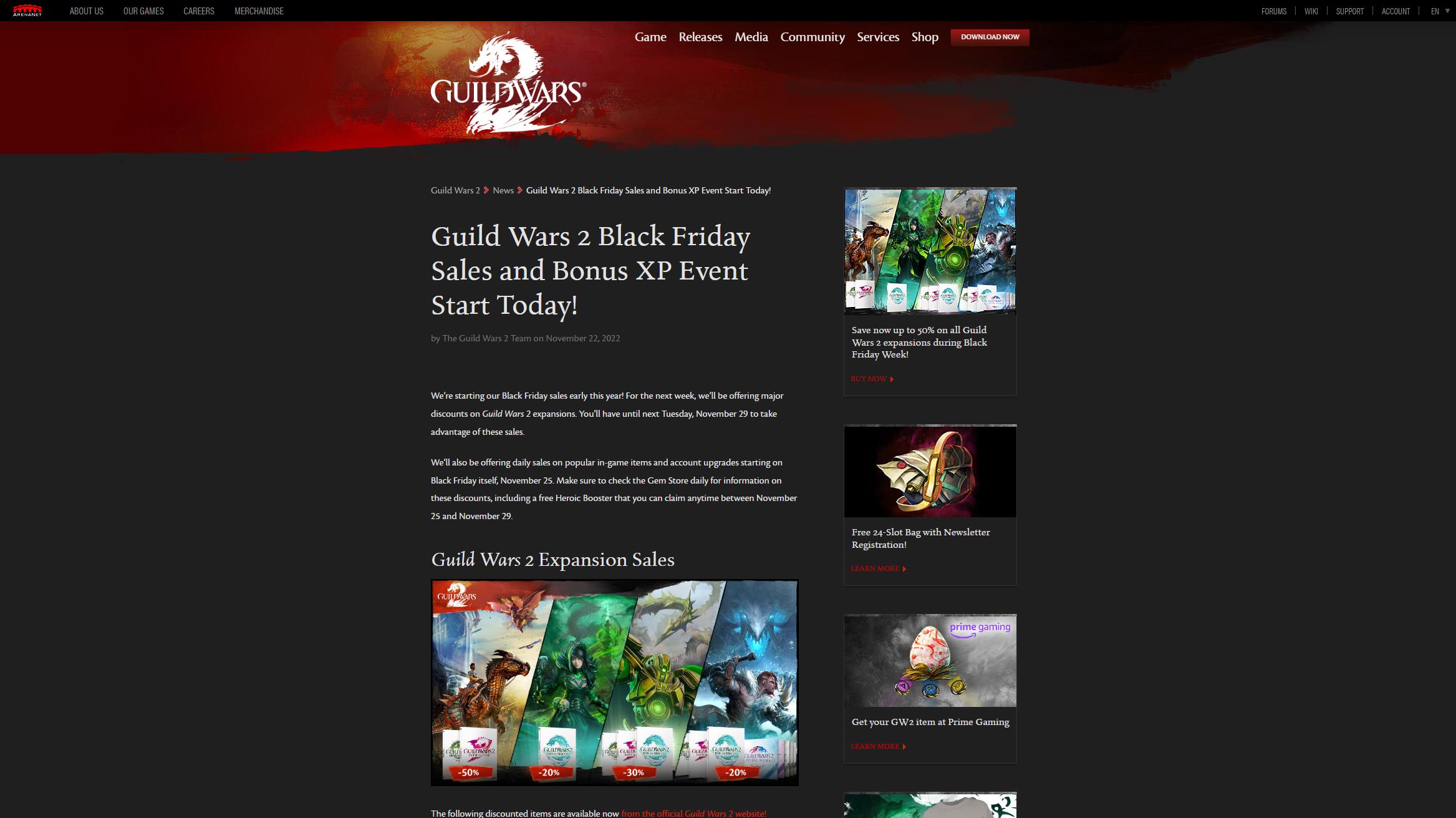 GuildWars2 (GW2) News | Dark