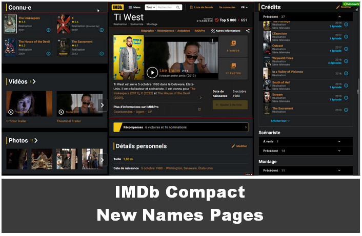 IMDb Compact - New Names Pages v.10