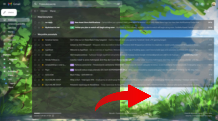Clean Dark Gmail (2024)