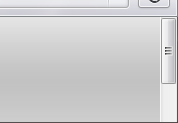 Remove scrollbar buttons