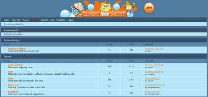 ClassicNickShows.info - Nickelodeon Theme