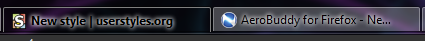 AeroBuddy Transparent Selected Tab