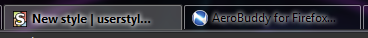 AeroBuddy Transparent Tabs