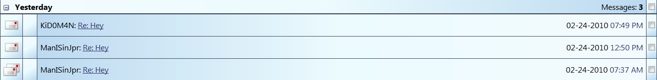 Erodov.com - Hide Private Messages Preview