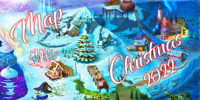Eldarya Map Christmas 2022 (new items only)