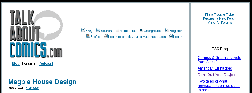 Talk About Comics -- adblock companion