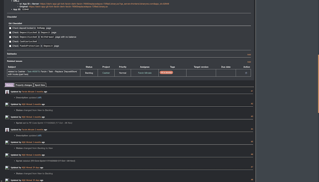 Redmine Dark (Deriv)