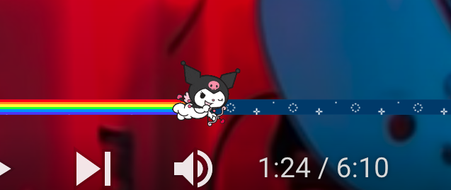 Cute cupid youtube player