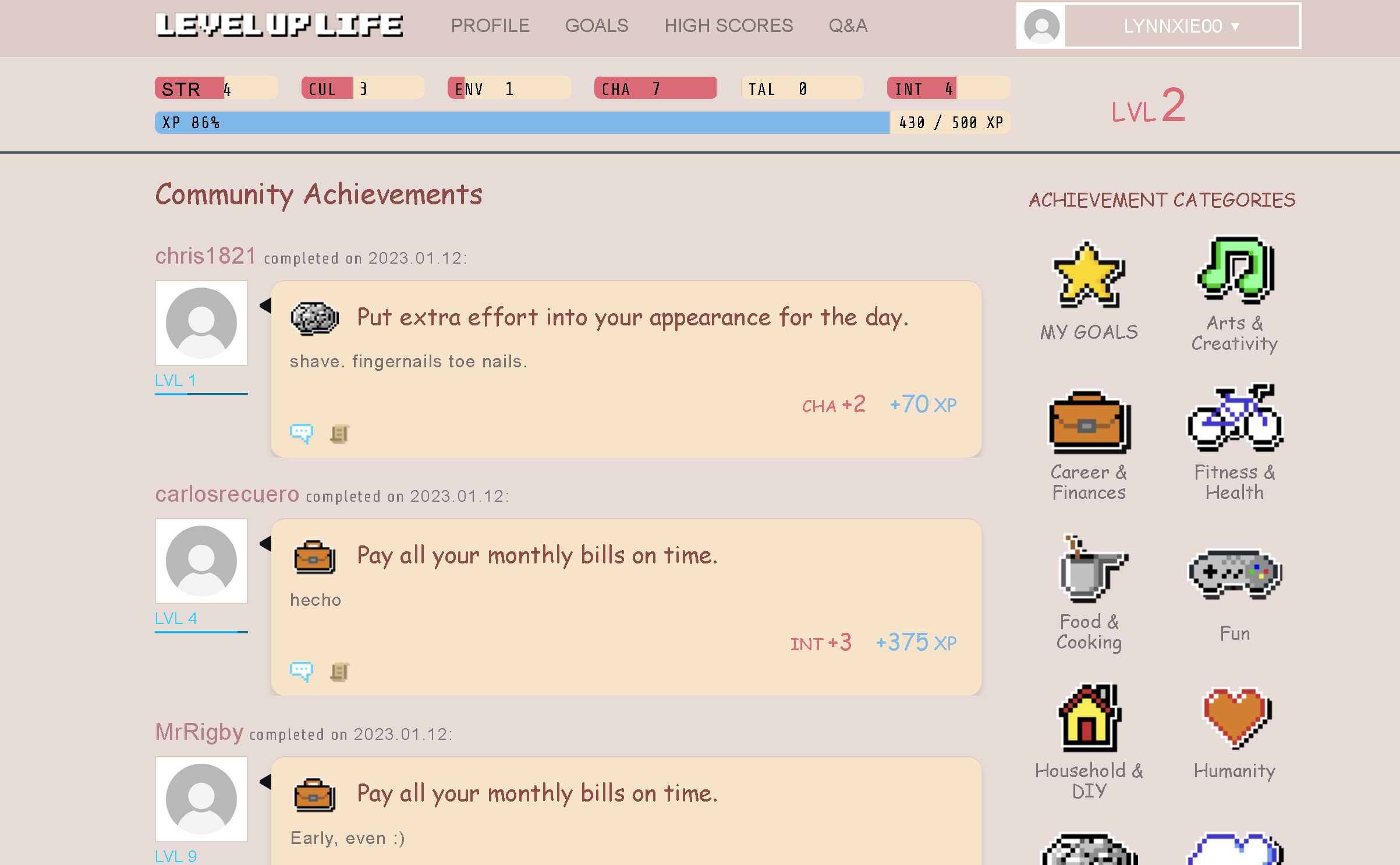 Overgrown Flowery Interface for Level up Life