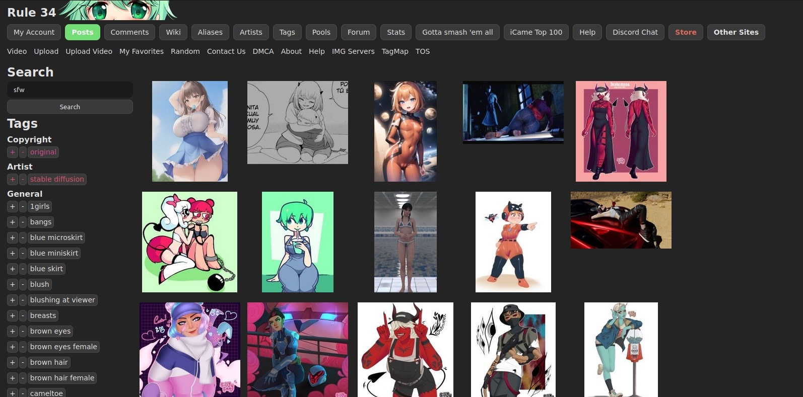 Rule 34 Modern UI