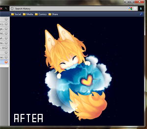 about:blank - Cute Firefox