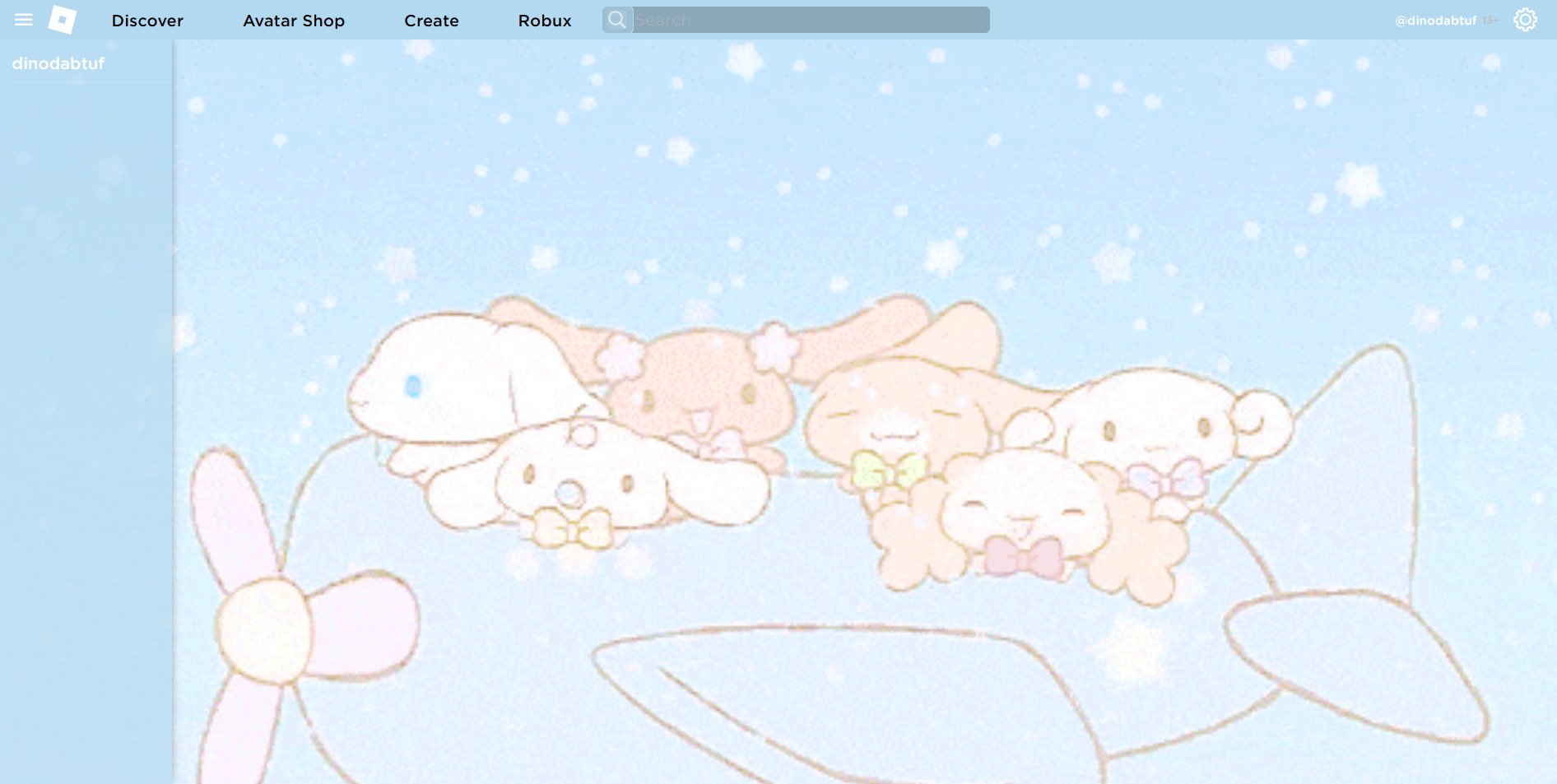 Cinnamoroll Plane Theme - Roblox