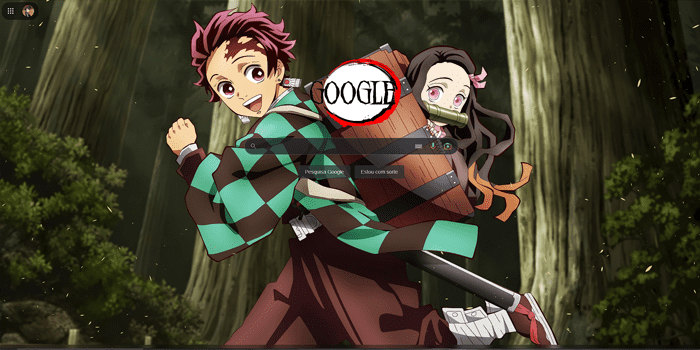 Demon Slayer google style