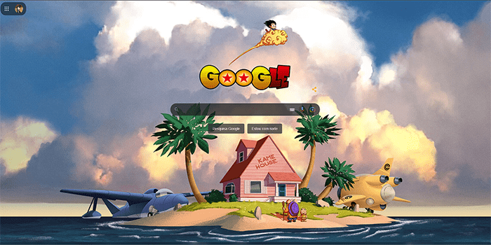 Dragon Ball Google Style