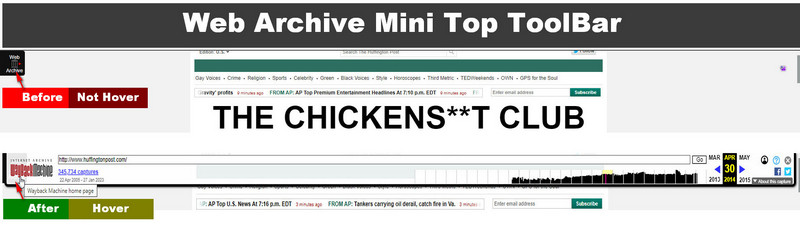 Web Archive Mini Top ToolBar v.1