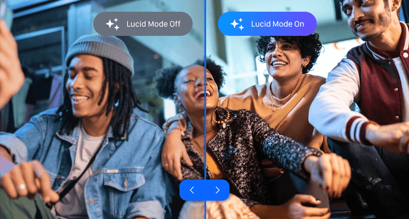 Opera Lucid Mode - enhance video by sharpening