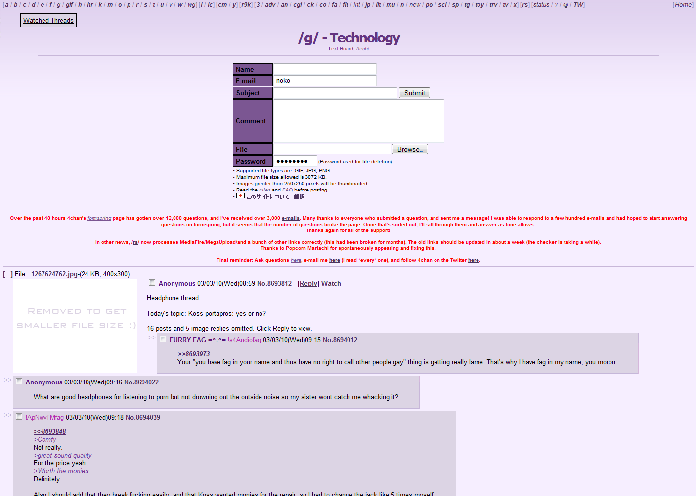 4chan Yotsuba Purple