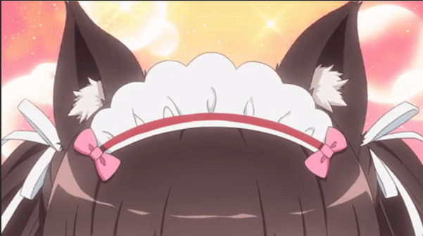anime maid kitty aesthetic