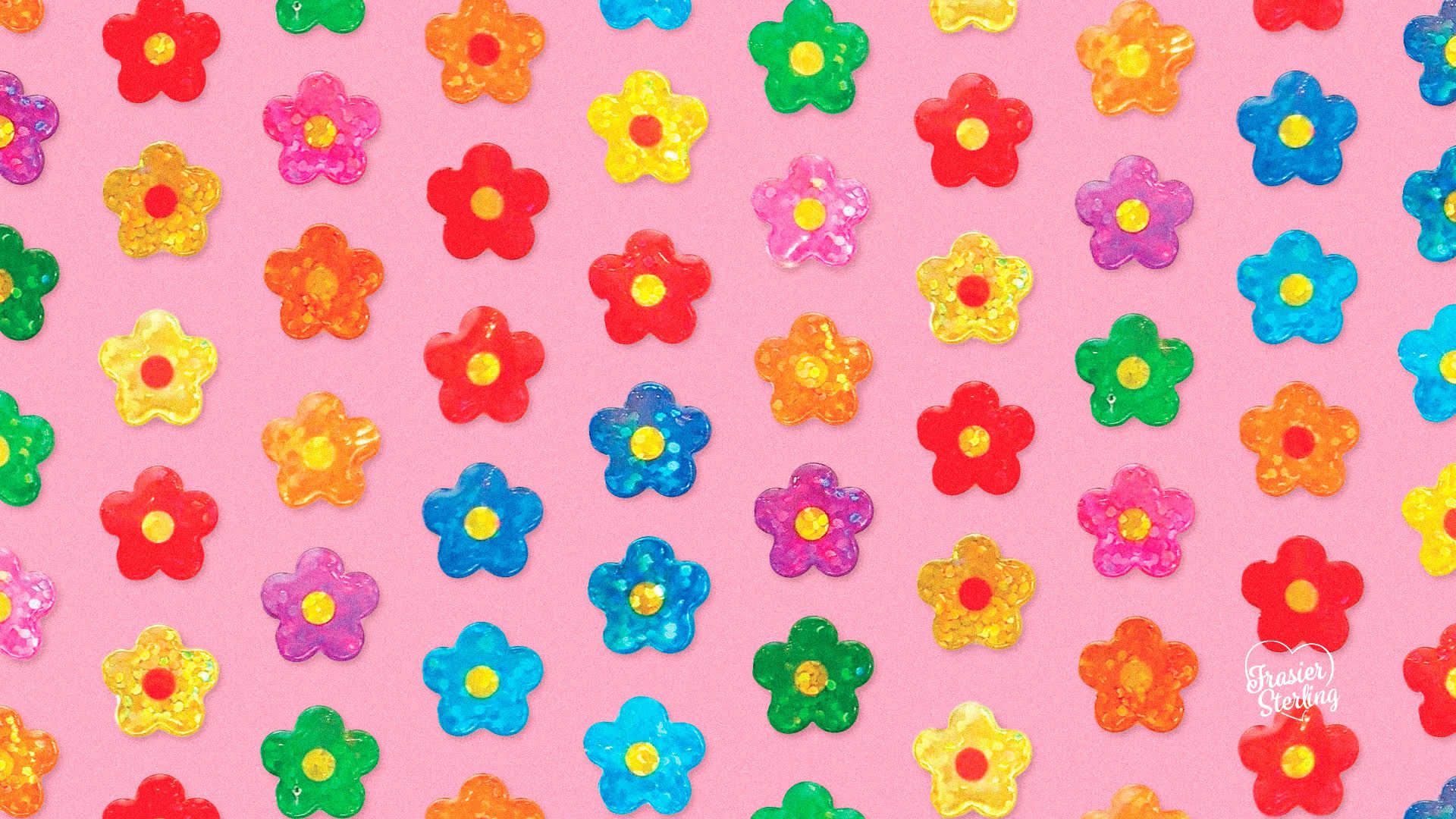 Kidcore Flowers - Roblox Background