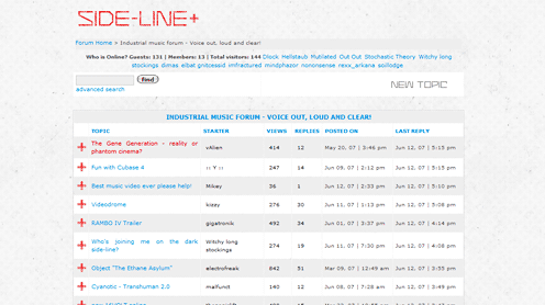 Side-Line Forum Remix White v1.0.1