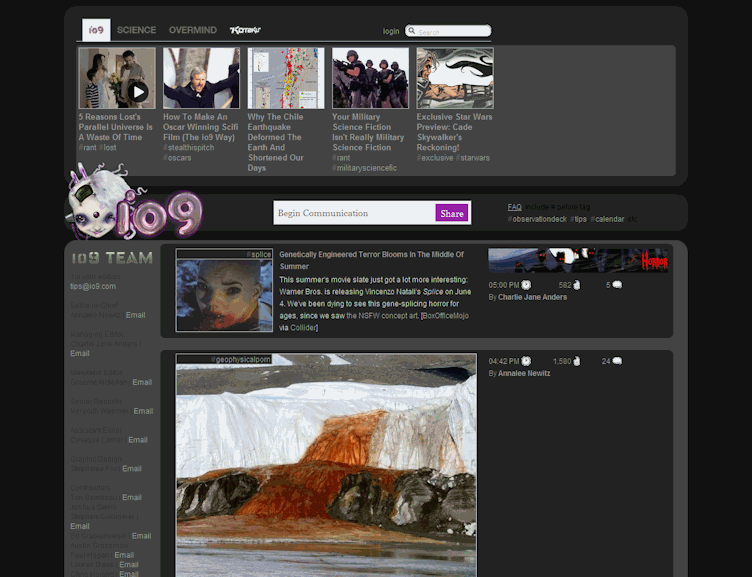Gawker Sites Dark-N-Grey