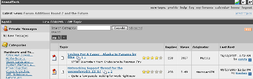 Anandtech - Grey theme
